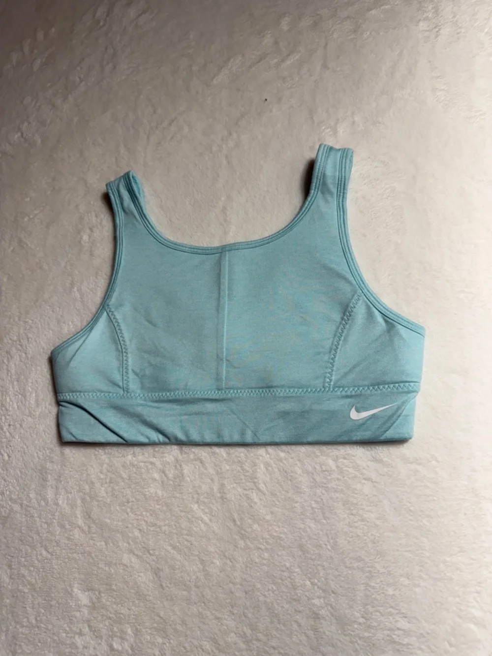 Nike Light Aqua Scoop-Back Sports Bra